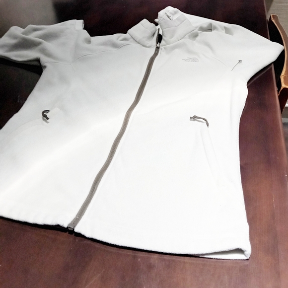The NorthFace Fuzzy white Jacket|Coat - Picture 1 of 5